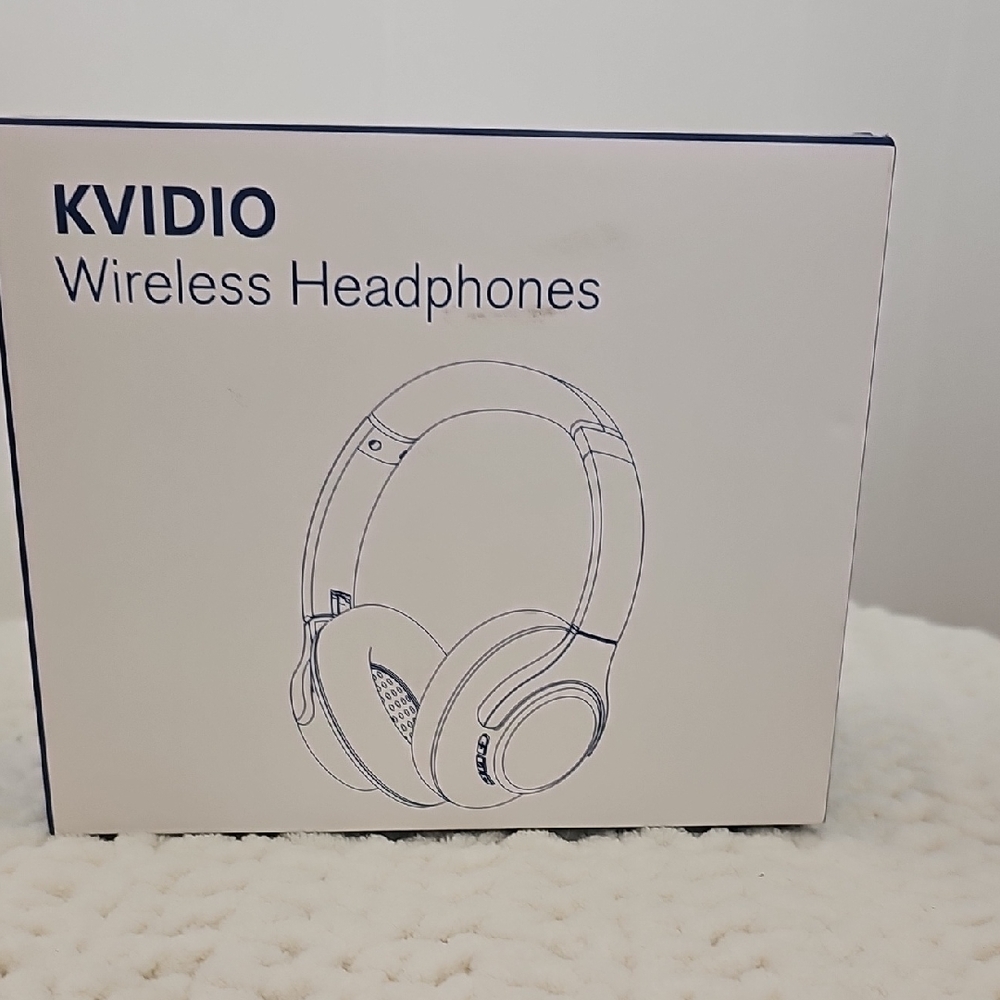 Blue Wireless On-Ear Headphones